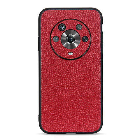 Coque Luxe Cuir Housse Etui B02H pour Huawei Honor Magic4 5G Rouge