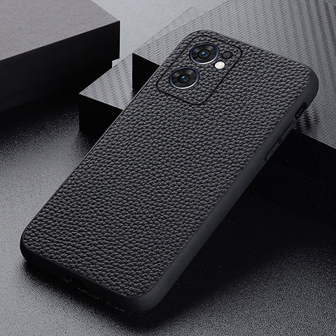 Coque Luxe Cuir Housse Etui B02H pour OnePlus Nord CE 2 5G Noir