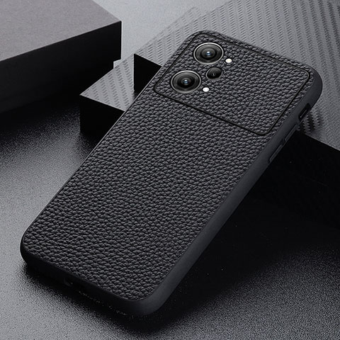 Coque Luxe Cuir Housse Etui B02H pour Oppo K10 Pro 5G Noir