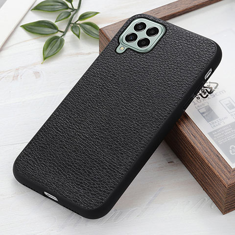 Coque Luxe Cuir Housse Etui B02H pour Samsung Galaxy M33 5G Noir