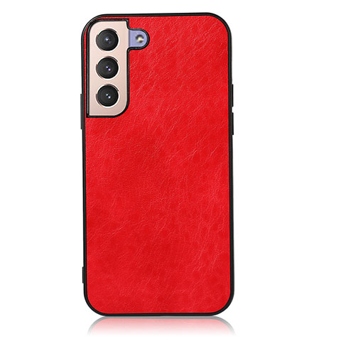 Coque Luxe Cuir Housse Etui B02H pour Samsung Galaxy S21 Plus 5G Rouge