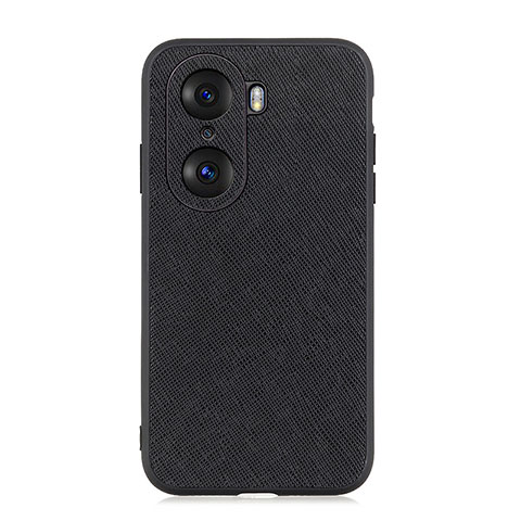 Coque Luxe Cuir Housse Etui B03H pour Huawei Honor 60 Pro 5G Noir