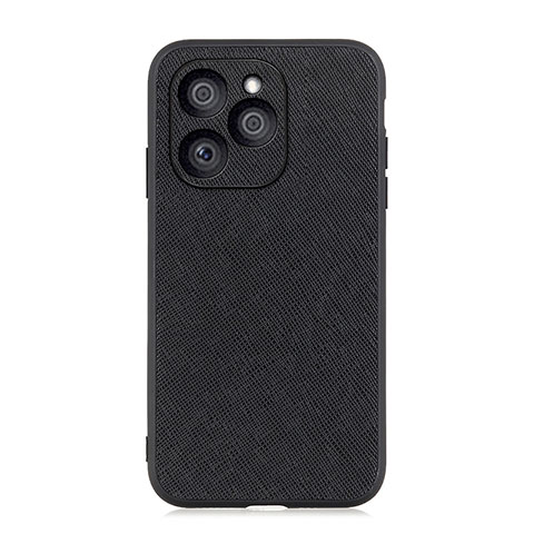 Coque Luxe Cuir Housse Etui B03H pour Huawei Honor 60 SE 5G Noir