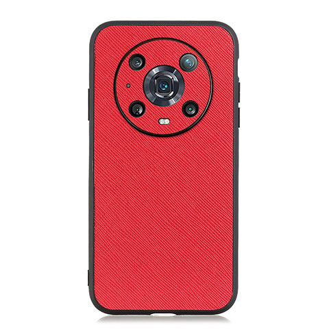 Coque Luxe Cuir Housse Etui B03H pour Huawei Honor Magic4 Pro 5G Rouge