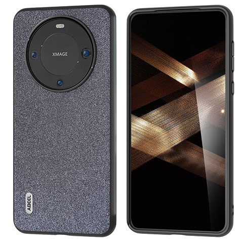 Coque Luxe Cuir Housse Etui B03H pour Huawei Mate 60 Noir