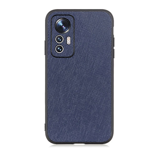 Coque Luxe Cuir Housse Etui B03H pour Xiaomi Mi 12 Lite 5G Bleu