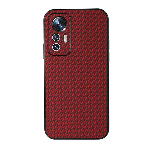 Coque Luxe Cuir Housse Etui B05H pour Xiaomi Mi 12 5G Rouge