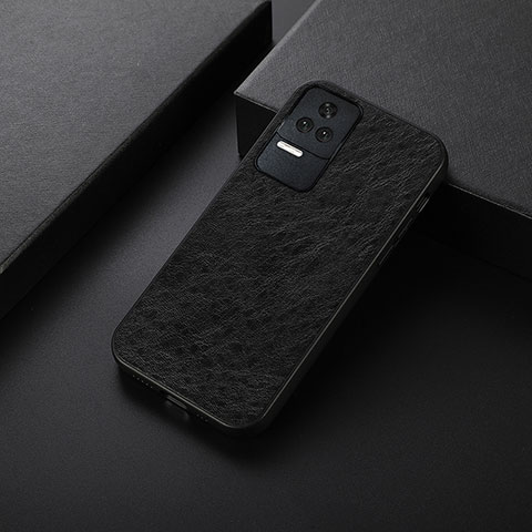 Coque Luxe Cuir Housse Etui B05H pour Xiaomi Redmi K40S 5G Noir