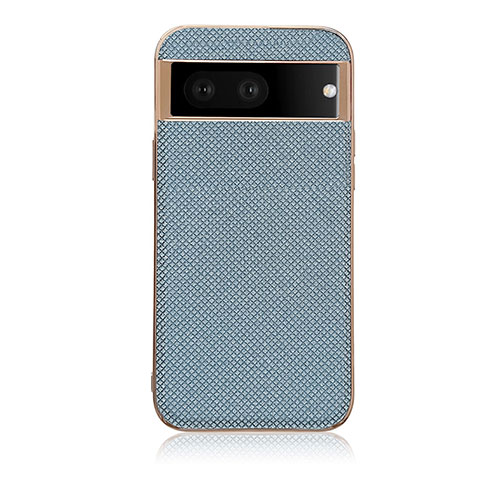 Coque Luxe Cuir Housse Etui B06H pour Google Pixel 6a 5G Bleu