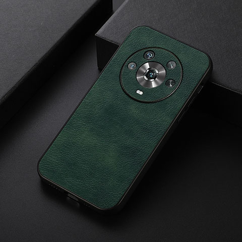 Coque Luxe Cuir Housse Etui B06H pour Huawei Honor Magic4 5G Vert