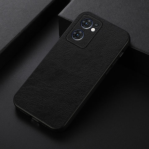 Coque Luxe Cuir Housse Etui B06H pour OnePlus Nord CE 2 5G Noir