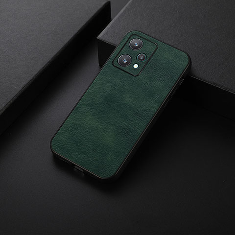 Coque Luxe Cuir Housse Etui B06H pour Realme 9 Pro 5G Vert