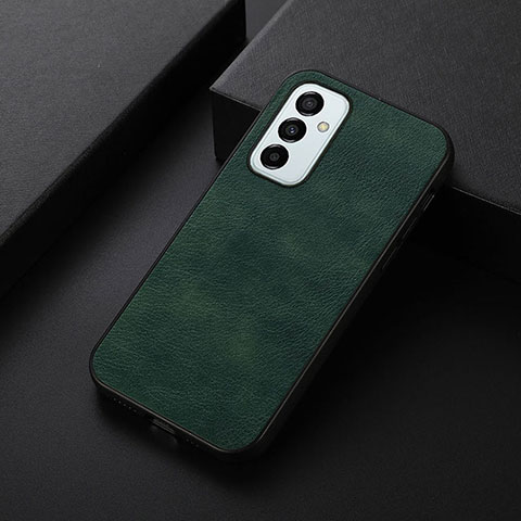 Coque Luxe Cuir Housse Etui B06H pour Samsung Galaxy M23 5G Vert