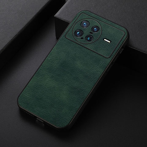 Coque Luxe Cuir Housse Etui B06H pour Vivo X Note Vert