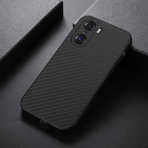 Coque Luxe Cuir Housse Etui B07H pour Huawei Honor 60 5G Noir