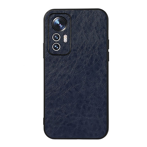 Coque Luxe Cuir Housse Etui B07H pour Xiaomi Mi 12 Lite 5G Bleu