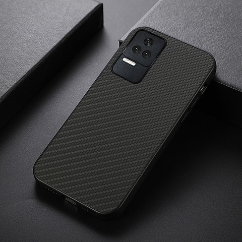 Coque Luxe Cuir Housse Etui B07H pour Xiaomi Poco F4 5G Noir