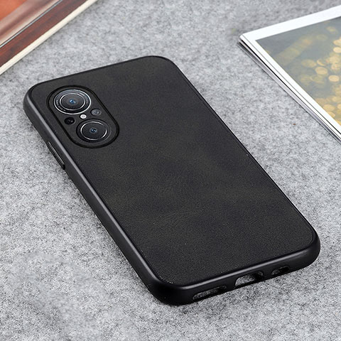 Coque Luxe Cuir Housse Etui B08H pour Huawei Honor 50 SE 5G Noir