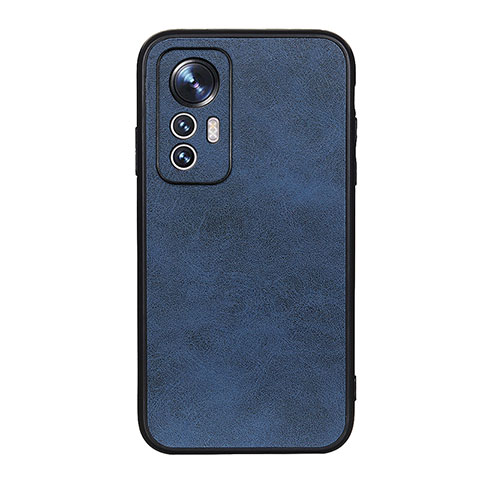 Coque Luxe Cuir Housse Etui B08H pour Xiaomi Mi 12 Pro 5G Bleu