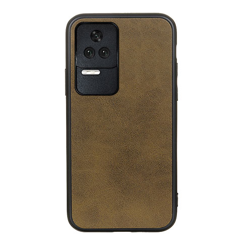 Coque Luxe Cuir Housse Etui B08H pour Xiaomi Redmi K40S 5G Vert