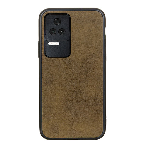 Coque Luxe Cuir Housse Etui B08H pour Xiaomi Redmi K50 5G Vert