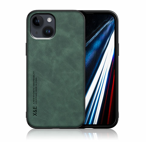 Coque Luxe Cuir Housse Etui DY1 pour Apple iPhone 12 Vert