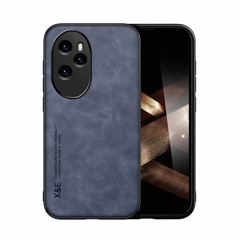 Coque Luxe Cuir Housse Etui DY1 pour Huawei Honor 100 Pro 5G Bleu