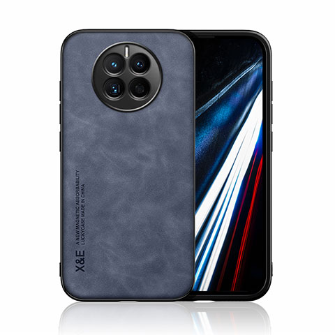 Coque Luxe Cuir Housse Etui DY1 pour Huawei Mate 50 Bleu