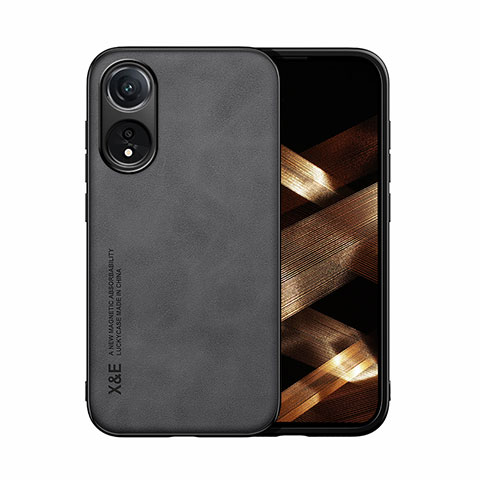 Coque Luxe Cuir Housse Etui DY1 pour Oppo A78 4G Noir