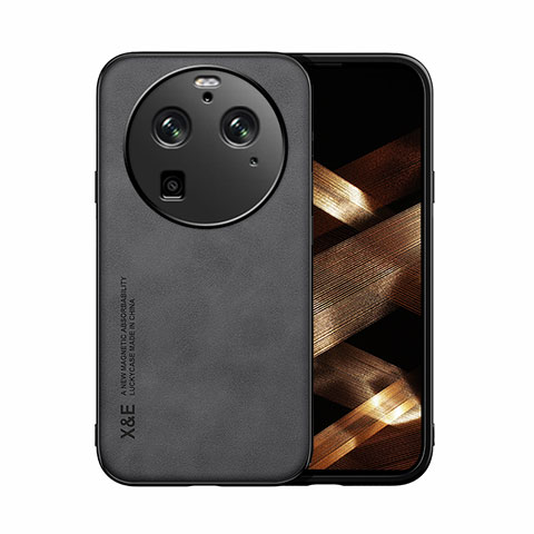 Coque Luxe Cuir Housse Etui DY1 pour Oppo Find X6 Pro 5G Noir