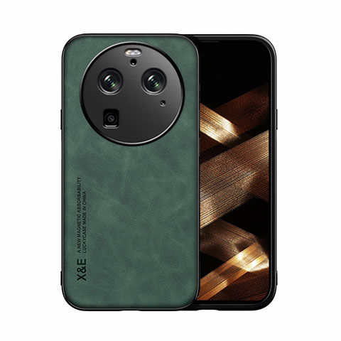 Coque Luxe Cuir Housse Etui DY1 pour Oppo Find X6 Pro 5G Vert