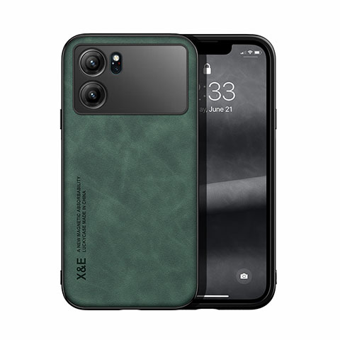 Coque Luxe Cuir Housse Etui DY1 pour Oppo K10 5G Vert