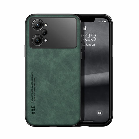 Coque Luxe Cuir Housse Etui DY1 pour Oppo K10 Pro 5G Vert