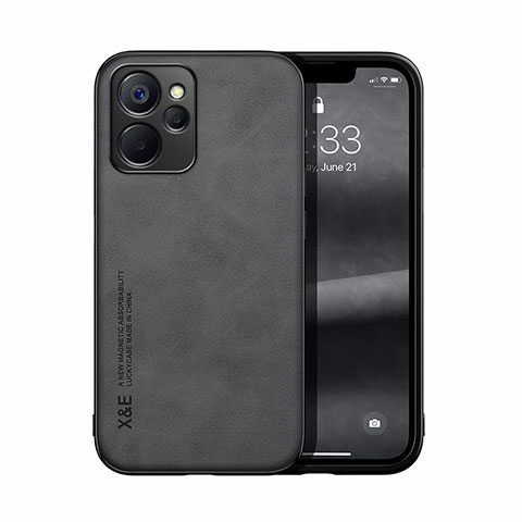 Coque Luxe Cuir Housse Etui DY1 pour Realme 10T 5G Noir