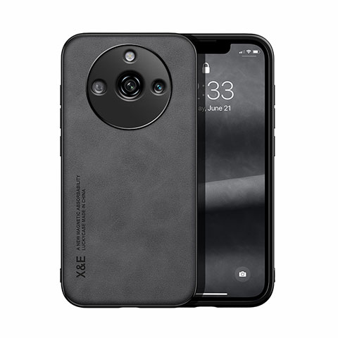 Coque Luxe Cuir Housse Etui DY1 pour Realme 11 Pro+ Plus 5G Noir