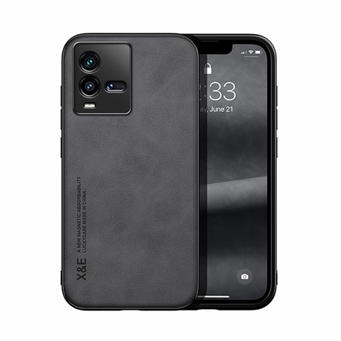 Coque Luxe Cuir Housse Etui DY1 pour Vivo iQOO 10 5G Noir