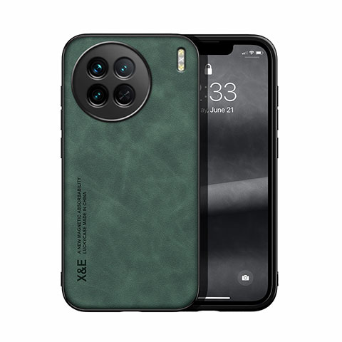 Coque Luxe Cuir Housse Etui DY1 pour Vivo X90 5G Vert