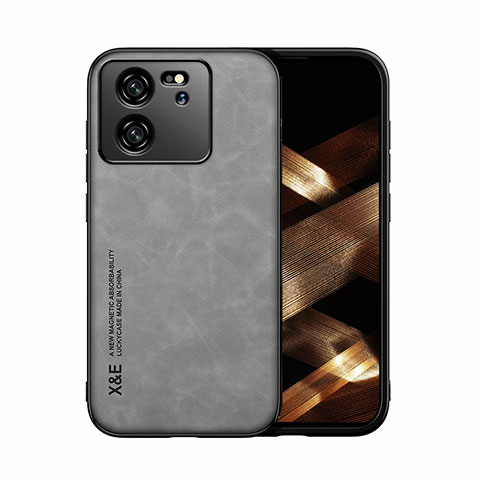 Coque Luxe Cuir Housse Etui DY1 pour Xiaomi Mi 13T 5G Gris