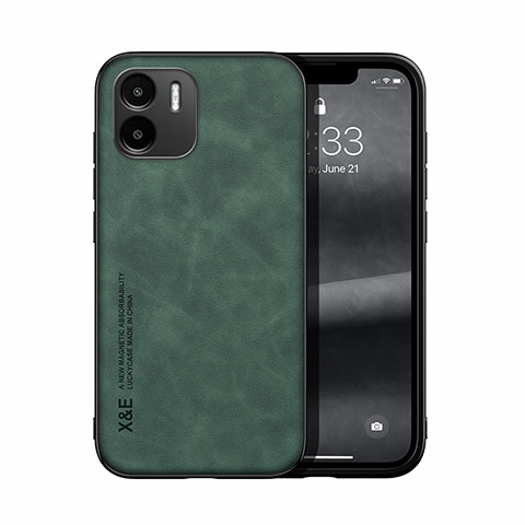 Coque Luxe Cuir Housse Etui DY1 pour Xiaomi Poco C50 Vert