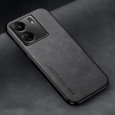 Coque Luxe Cuir Housse Etui DY1 pour Xiaomi Poco C65 Noir