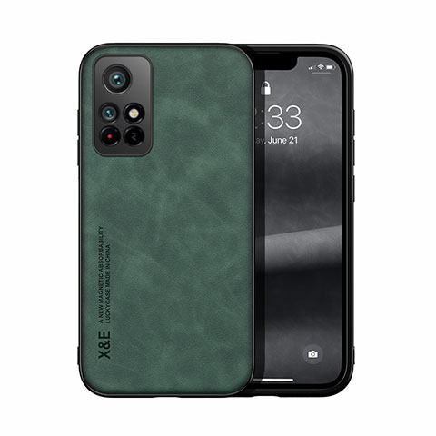 Coque Luxe Cuir Housse Etui DY1 pour Xiaomi Poco M4 Pro 5G Vert