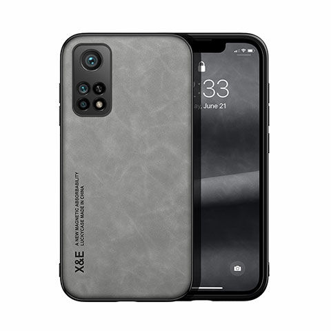 Coque Luxe Cuir Housse Etui DY1 pour Xiaomi Redmi K30S 5G Gris