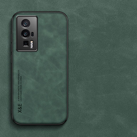 Coque Luxe Cuir Housse Etui DY1 pour Xiaomi Redmi K60 5G Vert