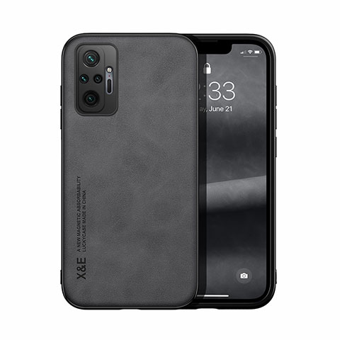 Coque Luxe Cuir Housse Etui DY1 pour Xiaomi Redmi Note 10 Pro 4G Noir