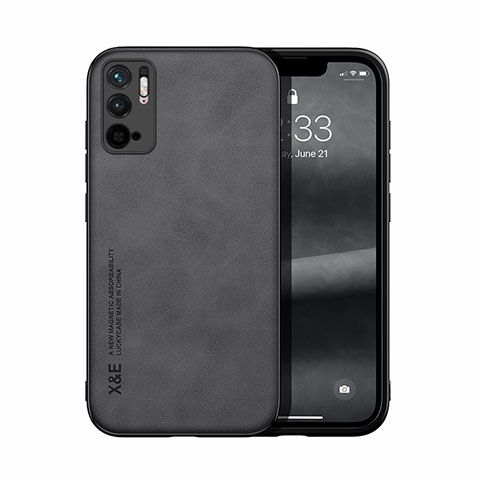 Coque Luxe Cuir Housse Etui DY1 pour Xiaomi Redmi Note 10T 5G Noir