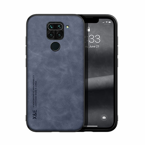 Coque Luxe Cuir Housse Etui DY1 pour Xiaomi Redmi Note 9 Bleu