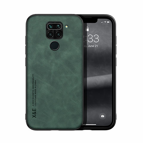 Coque Luxe Cuir Housse Etui DY1 pour Xiaomi Redmi Note 9 Vert