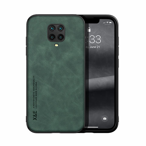 Coque Luxe Cuir Housse Etui DY1 pour Xiaomi Redmi Note 9S Vert