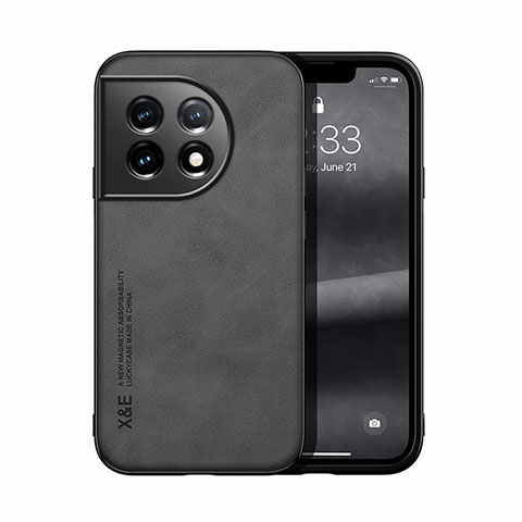 Coque Luxe Cuir Housse Etui DY2 pour OnePlus Ace 2 5G Noir