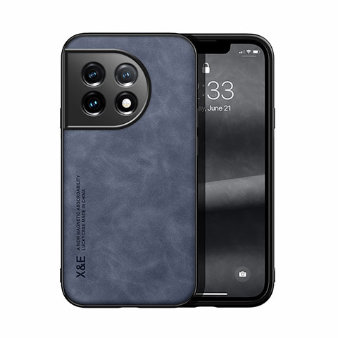 Coque Luxe Cuir Housse Etui DY2 pour OnePlus Ace 2 Pro 5G Bleu